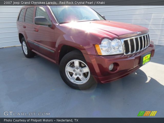 2007 Jeep Grand Cherokee Laredo in Red Rock Crystal Pearl