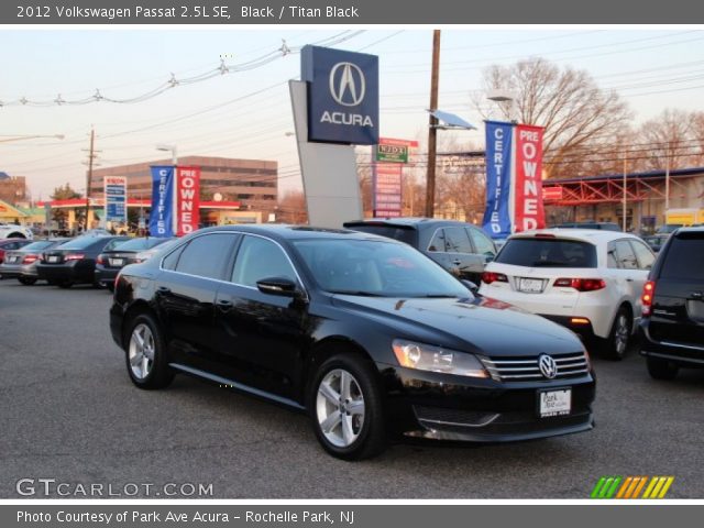 2012 Volkswagen Passat 2.5L SE in Black