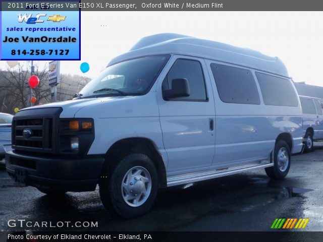 2011 Ford E Series Van E150 XL Passenger in Oxford White