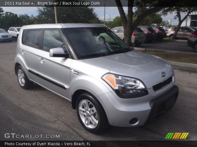 2011 Kia Soul + in Bright Silver
