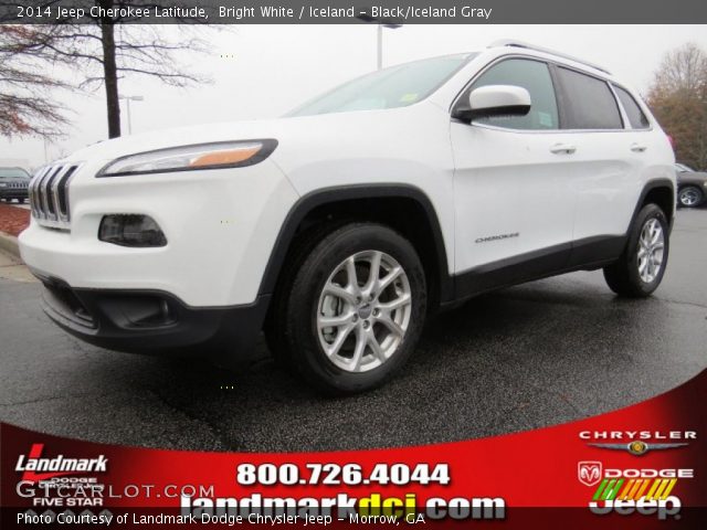 2014 Jeep Cherokee Latitude in Bright White