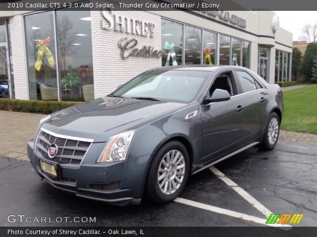 2010 Cadillac CTS 4 3.0 AWD Sedan in Thunder Gray ChromaFlair