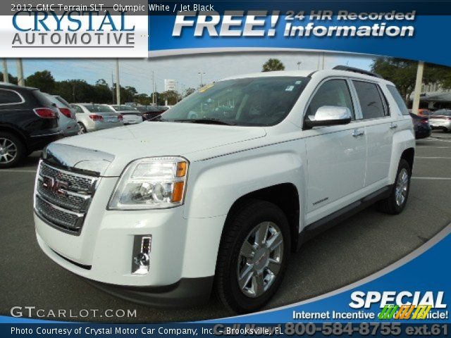 2012 GMC Terrain SLT in Olympic White