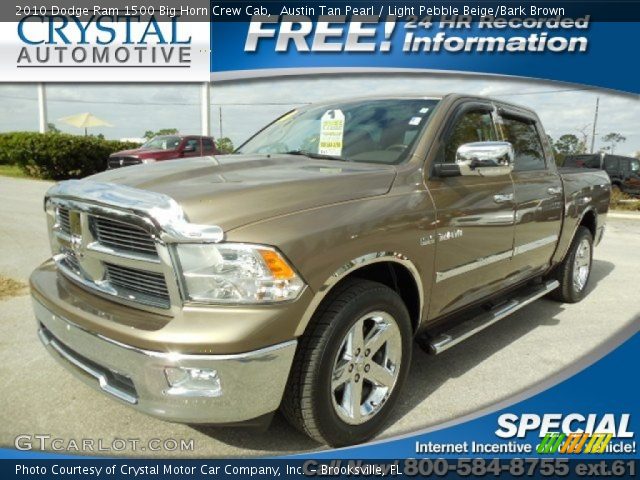 2010 Dodge Ram 1500 Big Horn Crew Cab in Austin Tan Pearl