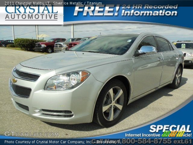 2011 Chevrolet Malibu LT in Silver Ice Metallic