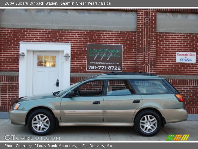 2004 Subaru Outback Wagon in Seamist Green Pearl