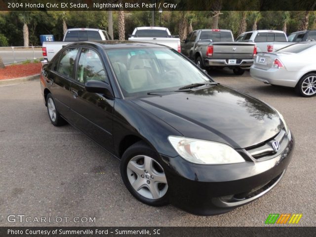 2004 Honda Civic EX Sedan in Nighthawk Black Pearl