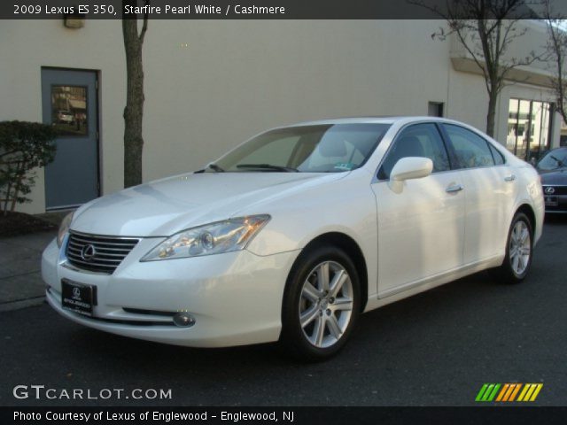 2009 Lexus ES 350 in Starfire Pearl White