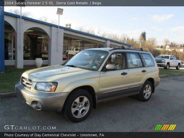 2004 Subaru Forester 2.5 XS in Sierra Gold Metallic