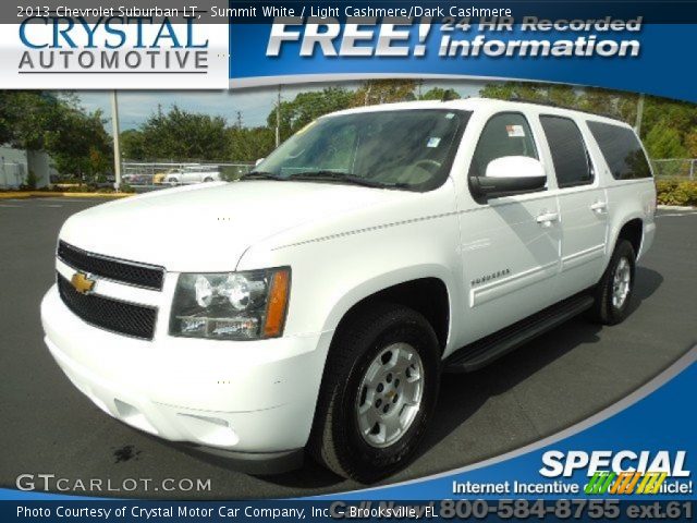 2013 Chevrolet Suburban LT in Summit White