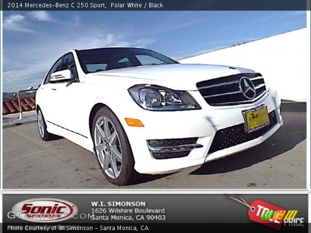 2014 Mercedes-Benz C 250 Sport in Polar White