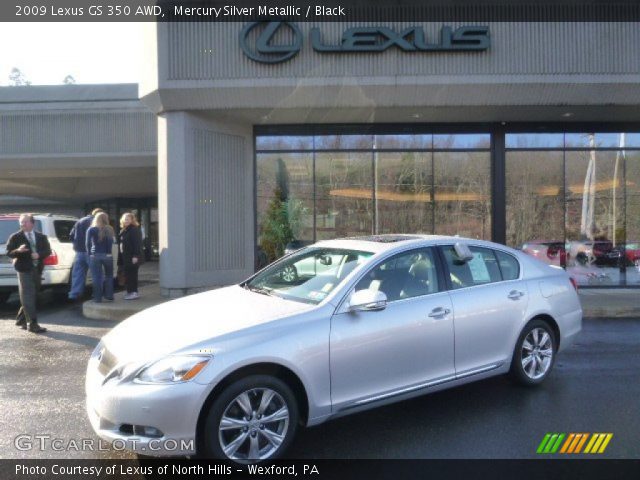 2009 Lexus GS 350 AWD in Mercury Silver Metallic