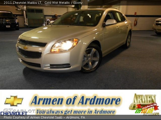 2011 Chevrolet Malibu LT in Gold Mist Metallic