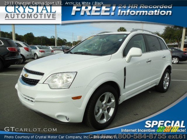 2013 Chevrolet Captiva Sport LTZ in Arctic Ice White