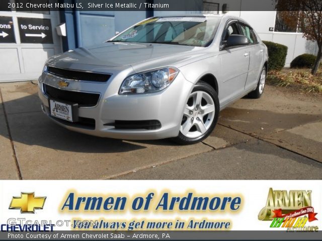 2012 Chevrolet Malibu LS in Silver Ice Metallic