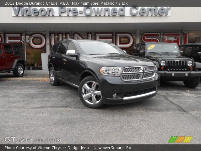 2012 Dodge Durango Citadel AWD in Maximum Steel Metallic