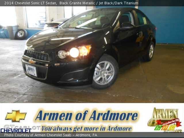 2014 Chevrolet Sonic LT Sedan in Black Granite Metallic