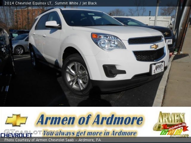 2014 Chevrolet Equinox LT in Summit White