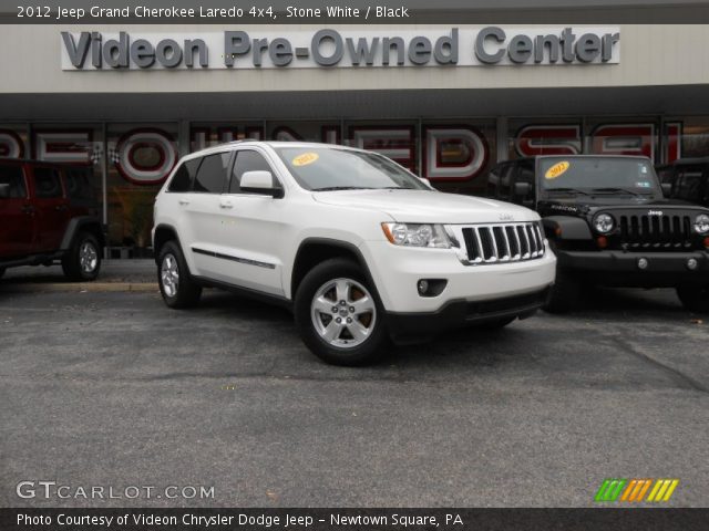 2012 Jeep Grand Cherokee Laredo 4x4 in Stone White