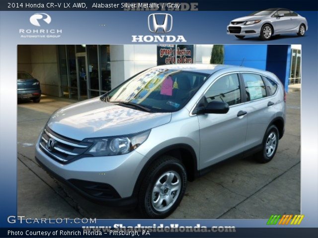 2014 Honda CR-V LX AWD in Alabaster Silver Metallic