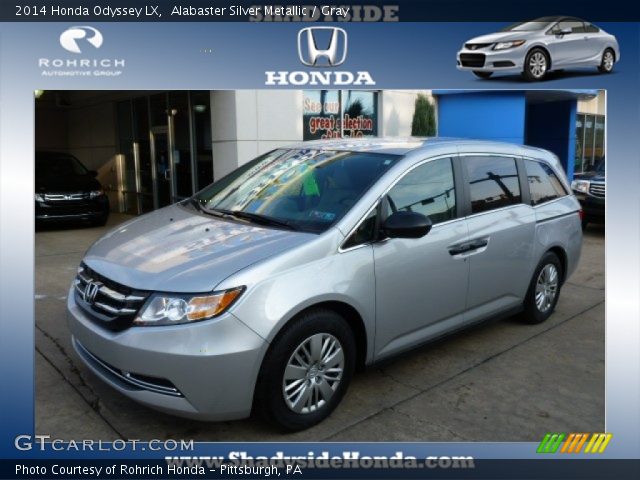 2014 Honda Odyssey LX in Alabaster Silver Metallic