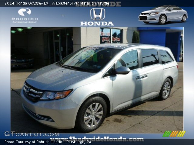 2014 Honda Odyssey EX in Alabaster Silver Metallic