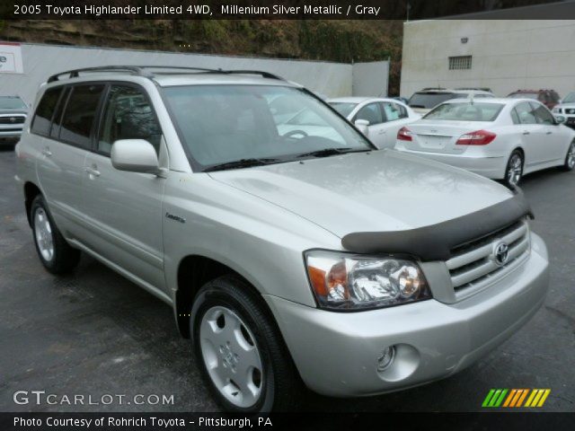 2005 Toyota Highlander Limited 4WD in Millenium Silver Metallic