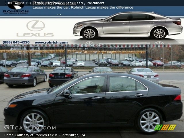 2008 Acura TSX Sedan in Nighthawk Black Pearl