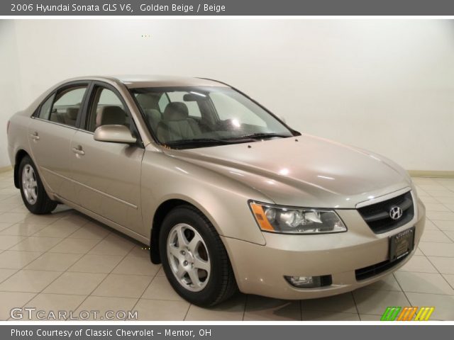 2006 Hyundai Sonata GLS V6 in Golden Beige