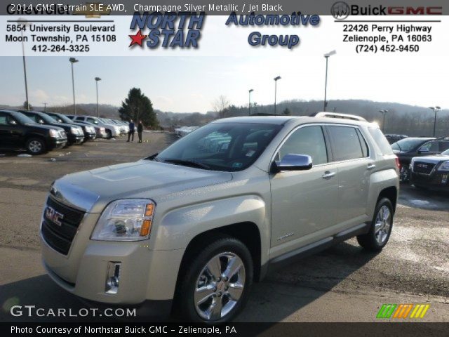 2014 GMC Terrain SLE AWD in Champagne Silver Metallic