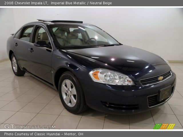 2008 Chevrolet Impala LT in Imperial Blue Metallic