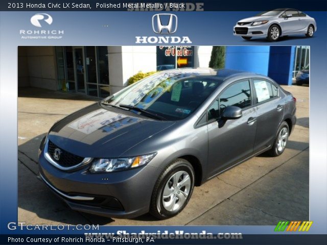 2013 Honda Civic LX Sedan in Polished Metal Metallic