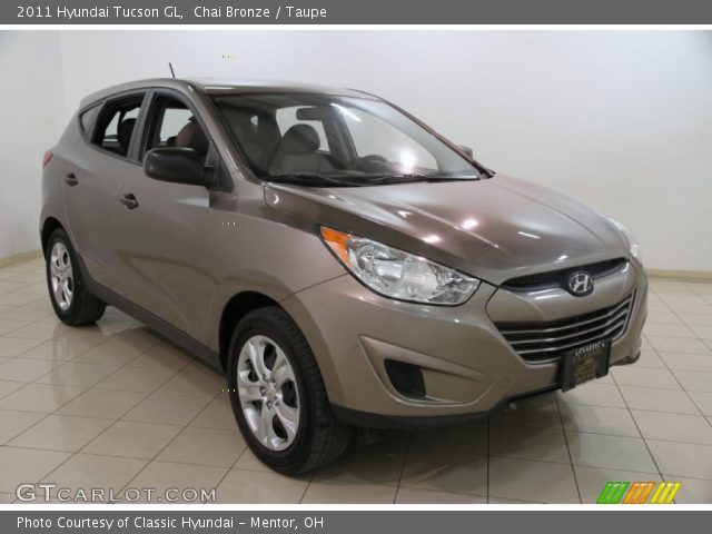 2011 Hyundai Tucson GL in Chai Bronze