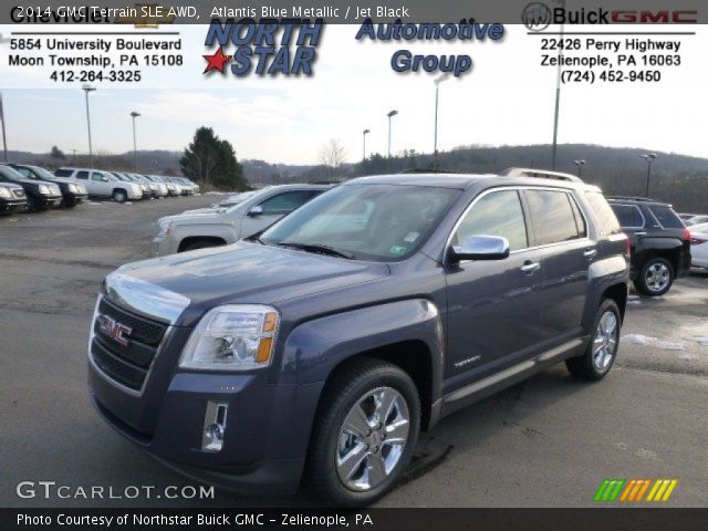 2014 GMC Terrain SLE AWD in Atlantis Blue Metallic