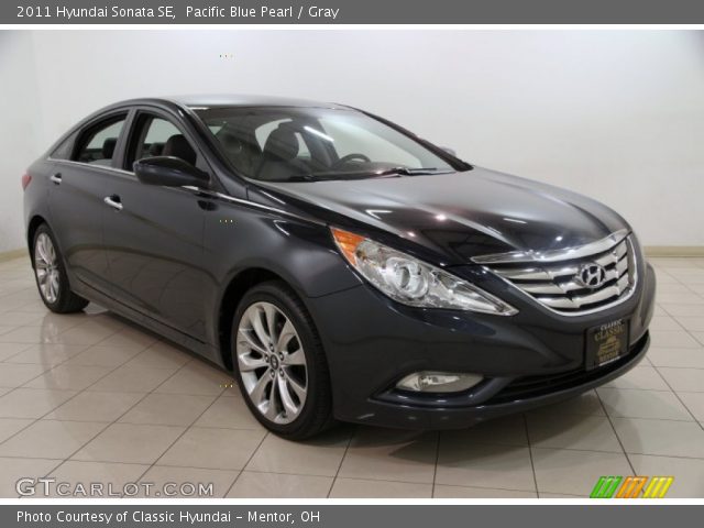 2011 Hyundai Sonata SE in Pacific Blue Pearl