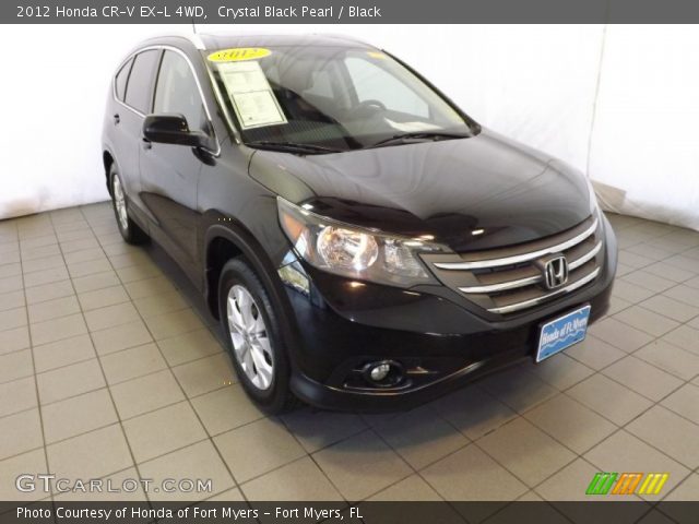 2012 Honda CR-V EX-L 4WD in Crystal Black Pearl