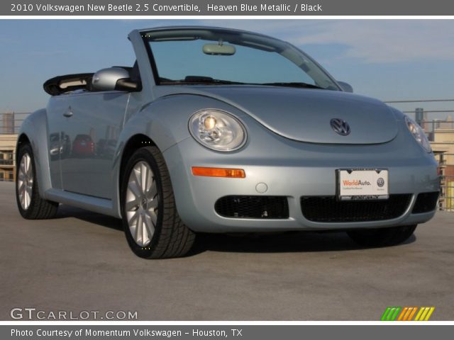2010 Volkswagen New Beetle 2.5 Convertible in Heaven Blue Metallic