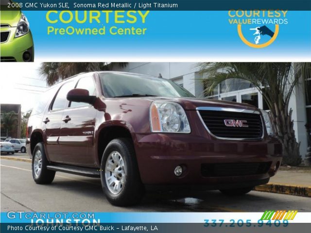 2008 GMC Yukon SLE in Sonoma Red Metallic