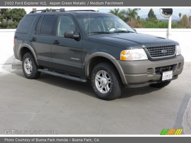 2002 Ford Explorer XLS in Aspen Green Metallic