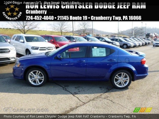 2014 Dodge Avenger SXT in Blue Streak Pearl