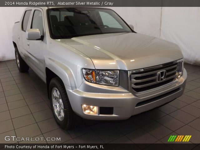 2014 Honda Ridgeline RTS in Alabaster Silver Metallic