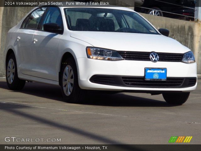 2014 Volkswagen Jetta S Sedan in Pure White