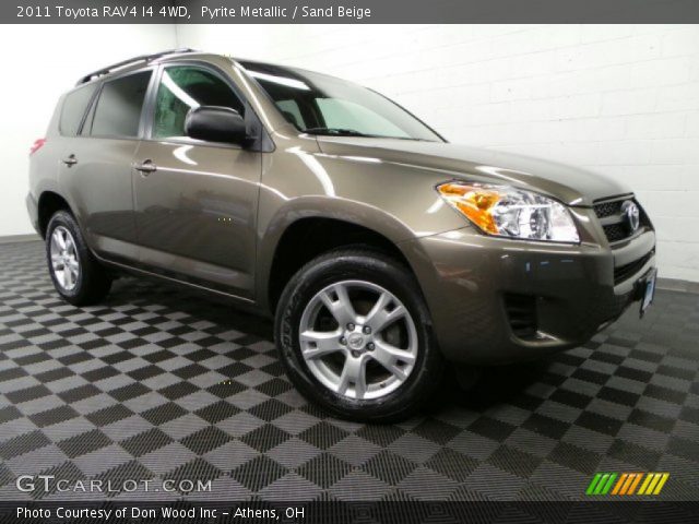 2011 Toyota RAV4 I4 4WD in Pyrite Metallic