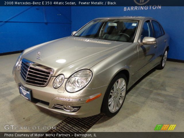 2008 Mercedes-Benz E 350 4Matic Sedan in Pewter Metallic
