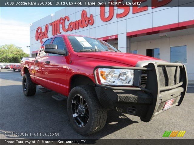 2009 Dodge Ram 2500 SLT Quad Cab 4x4 in Flame Red