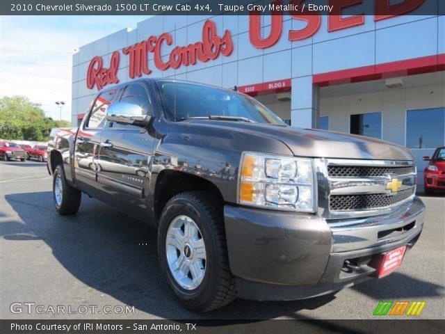 2010 Chevrolet Silverado 1500 LT Crew Cab 4x4 in Taupe Gray Metallic