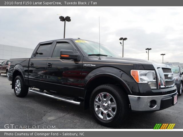 2010 Ford F150 Lariat SuperCrew in Tuxedo Black