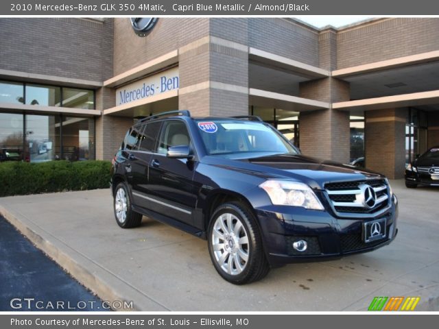 2010 Mercedes-Benz GLK 350 4Matic in Capri Blue Metallic