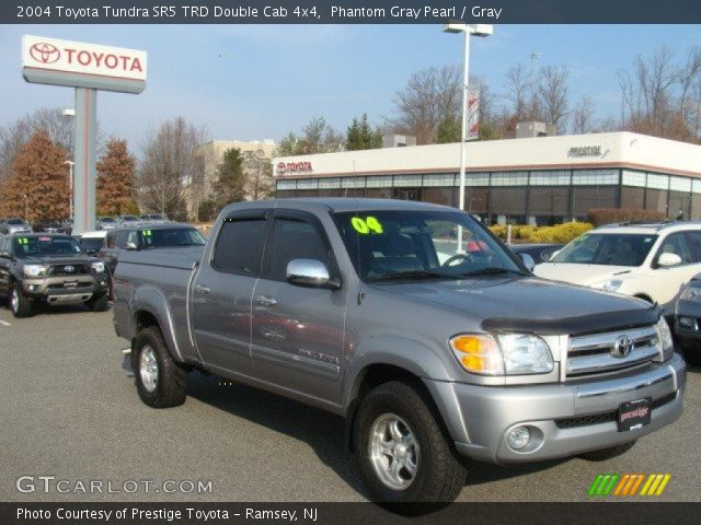 2004 Toyota Tundra SR5 TRD Double Cab 4x4 in Phantom Gray Pearl