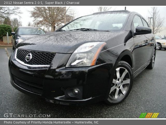 2012 Nissan Sentra 2.0 S in Super Black
